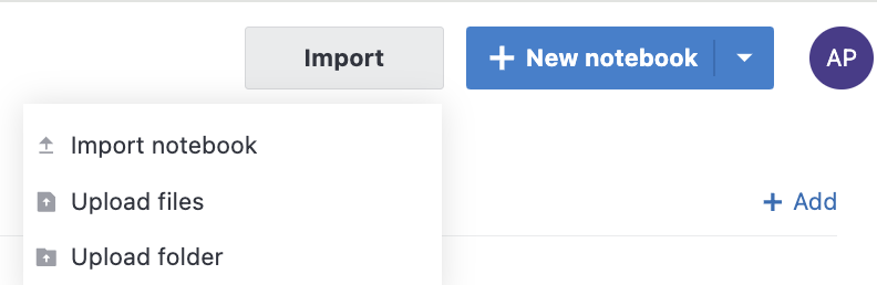 Uploading files or folder Uploading files or folder