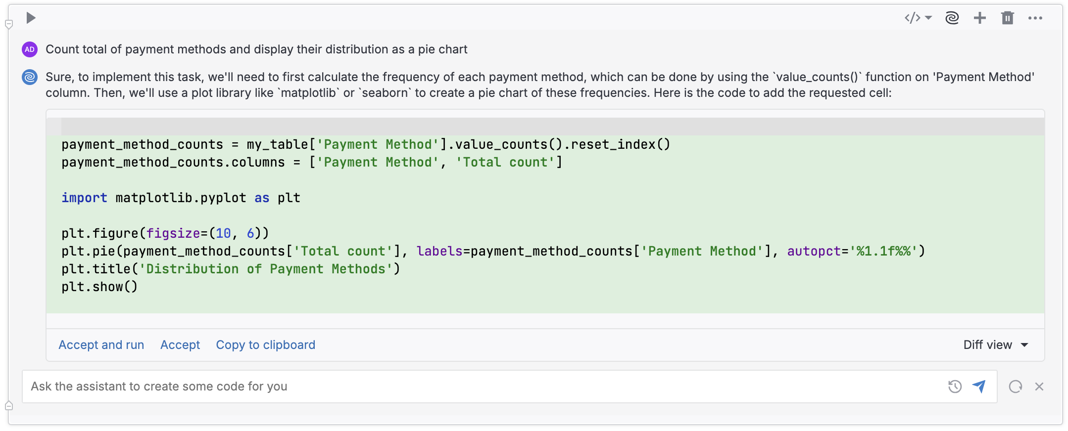 Accepting and running AI-generated code Accepting and running AI-generated code