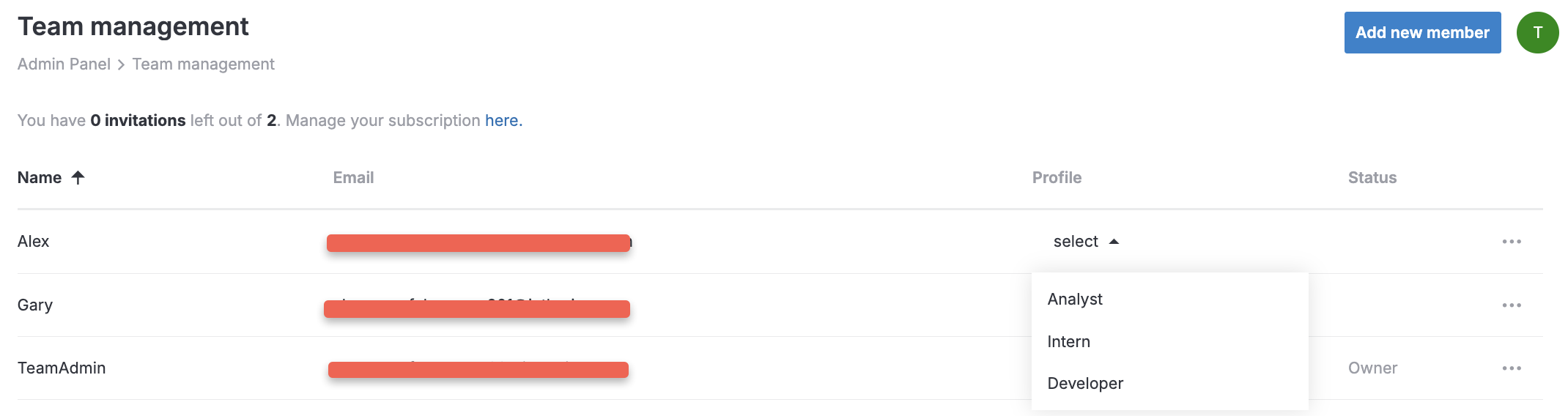 Assigning a computation profile Assigning a computation profile