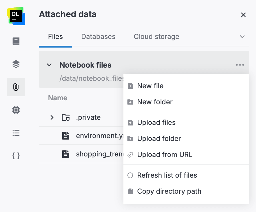 Uploading files or folder Uploading files or folder