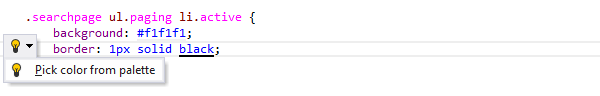 ReSharper: Context actions in CSS ReSharper: Context actions in CSS
