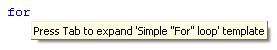 ReSharper: Live templates ReSharper: Live templates
