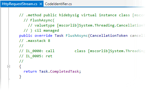 Viewing IL code as comments in decompiled code Viewing IL code as comments in decompiled code