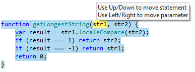 Rearranging JavaScript code