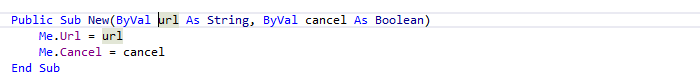 ReSharper: Visual Basic support. Initialize auto-property from constructor parameter ReSharper: Visual Basic support. Initialize auto-property from constructor parameter
