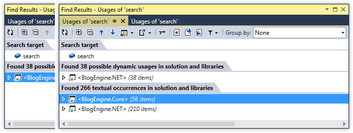 ReSharper：在 JavaScript 中查找用法