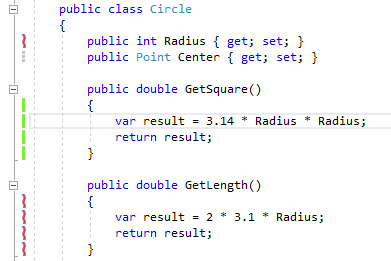 dotCover：默认覆盖高亮显示