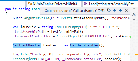 转到声明的使用感知行为