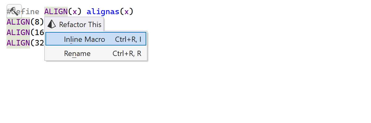 Inline Macro