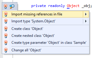ReSharper: quick-fixes for missing namespace import ReSharper: quick-fixes for missing namespace import