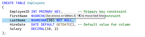 Rearranging SQL code
