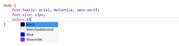 ReSharper: Code completion in CSS ReSharper: Code completion in CSS
