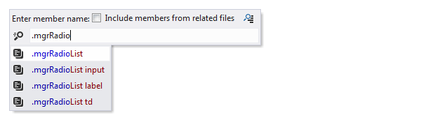 ReSharper:CSS 文件中的成员搜索 ReSharper:CSS 文件中的成员搜索