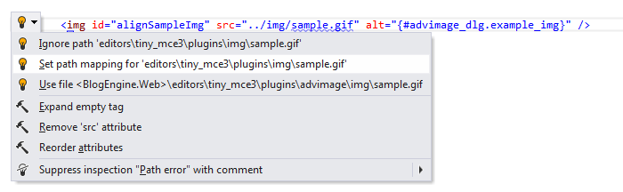 ReSharper：为资源设置路径映射