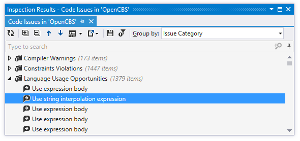 ReSharper 帮助实现新 C# 功能