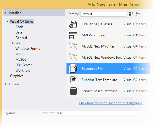 应用“移动到资源”重构