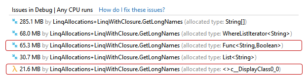 DPA. LINQ 中的闭包