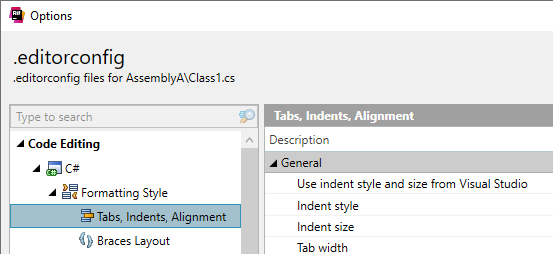 ReSharper:交互式编辑 .editorconfig ReSharper:交互式编辑 .editorconfig