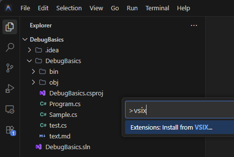 Install extension in Antigravity from VSIX
