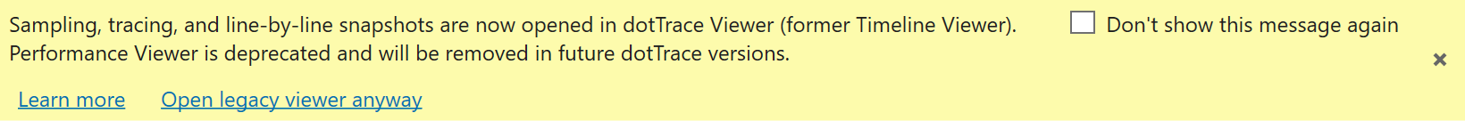 在 Performance Viewer 中打开
