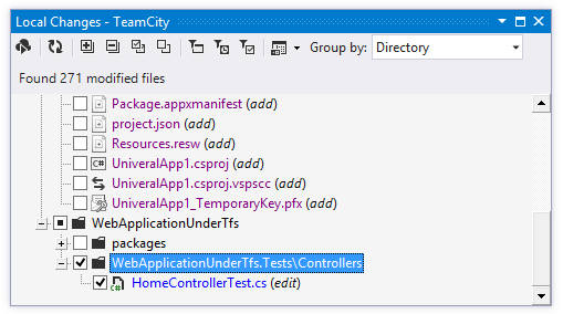 TeamCity&nbsp;Add-in: 'Failed Tests' window