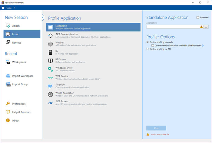 Tutorial1 Running Dot Memory 2 Tutorial1 Running Dot Memory 2