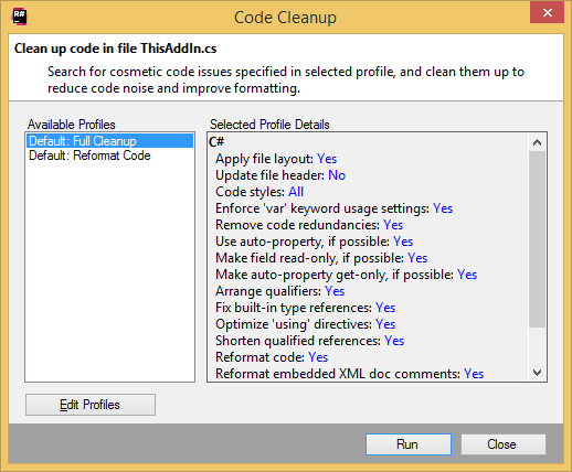 “ReSharper for VSTO” 教程