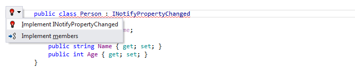 ReSharper: INotifyPropertyChanged support ReSharper: INotifyPropertyChanged support