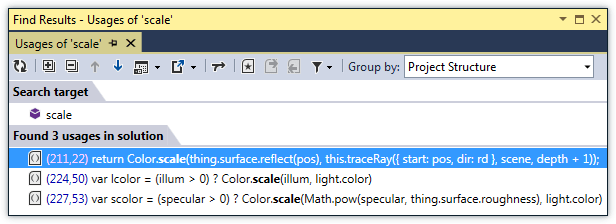 ReSharper: Find Usages in TypeScript ReSharper: Find Usages in TypeScript