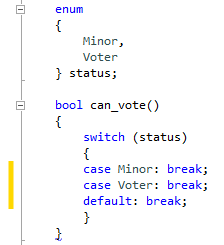 Generating missing case statements in C++ Generating missing case statements in C++