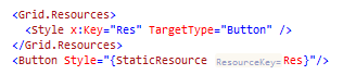 ReSharper：XAML 中隐式属性名称的内嵌提示