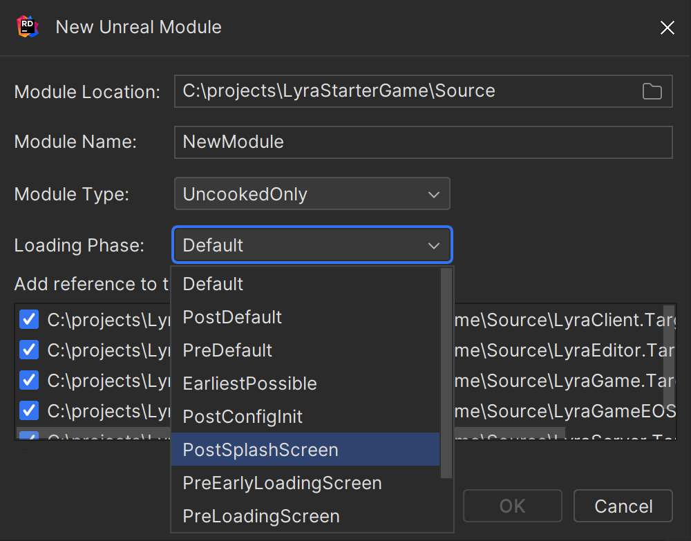 New Unreal Module New Unreal Module