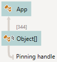 Pinning handle 根 Pinning handle 根