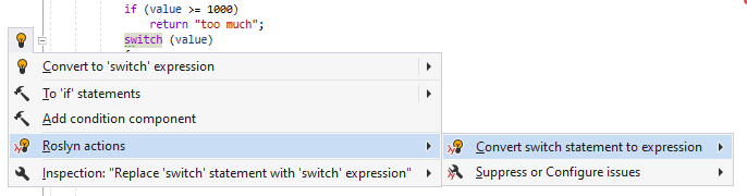 ReSharper: ReSharper: