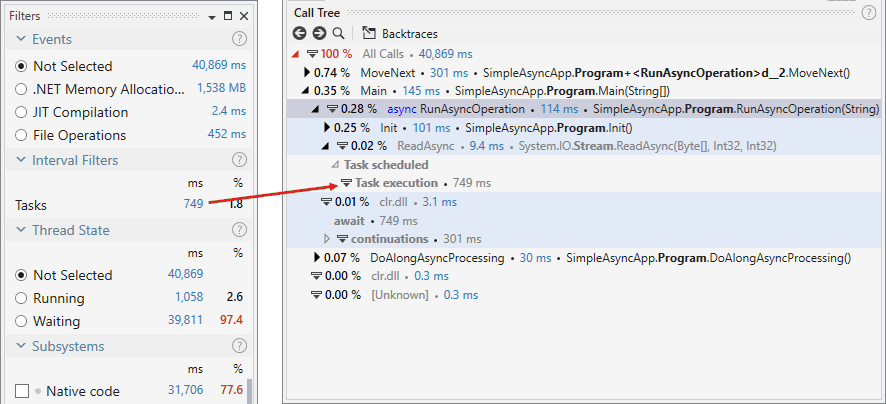 Tasks filter Tasks filter
