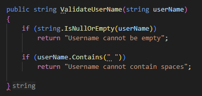 ReSharper for Visual Studio Code Inlay hints: missing return ReSharper for Visual Studio Code Inlay hints: missing return