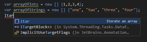 ReSharper for Visual Studio Code: Creating live templates