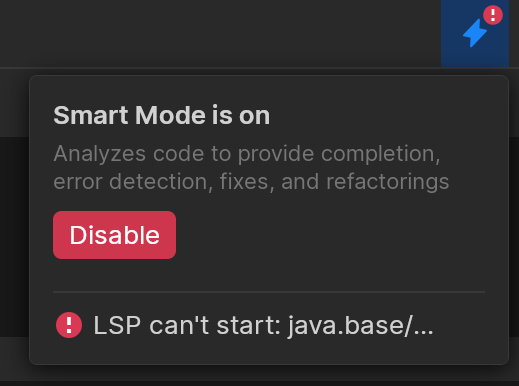 Smart Mode can't start Smart Mode can't start