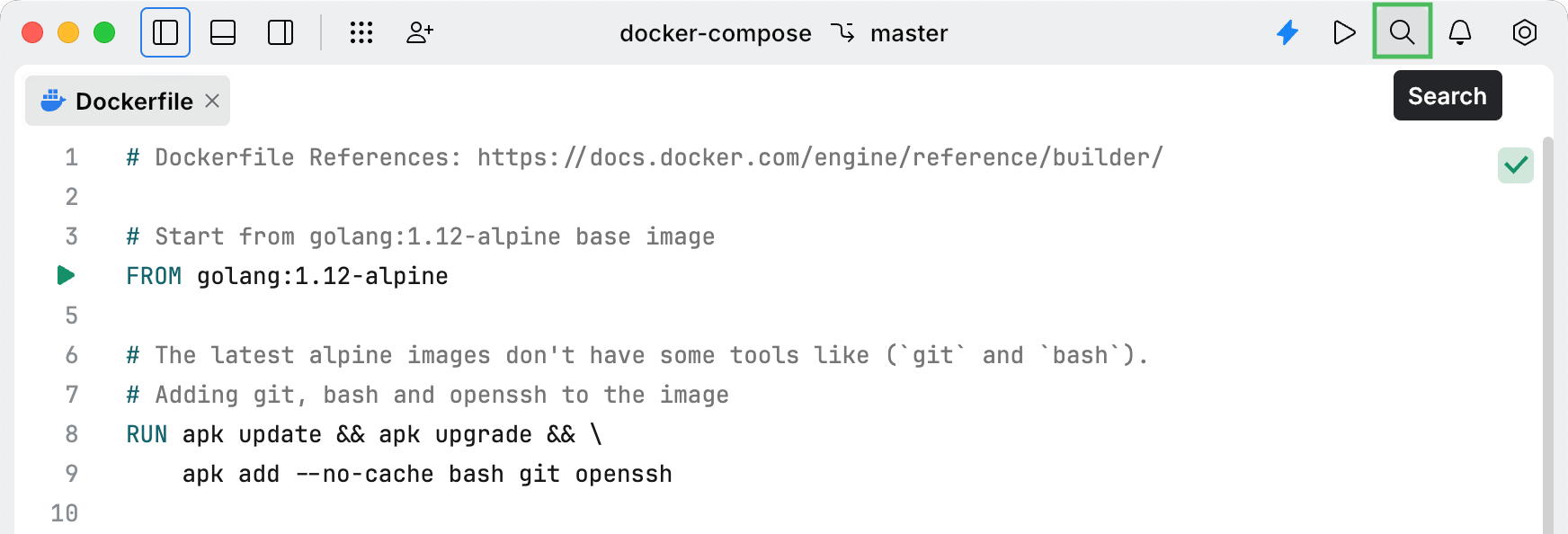 Accessing Go to popup using a button in the UI Accessing Go to popup using a button in the UI
