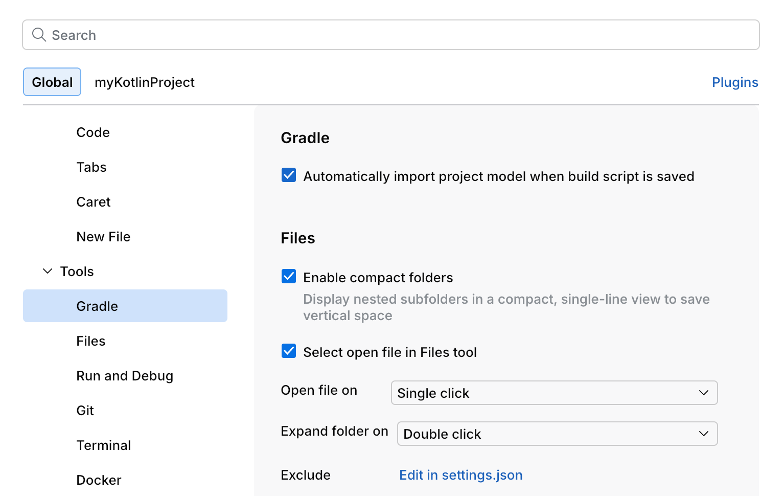  Automatically import project model when build script is saved