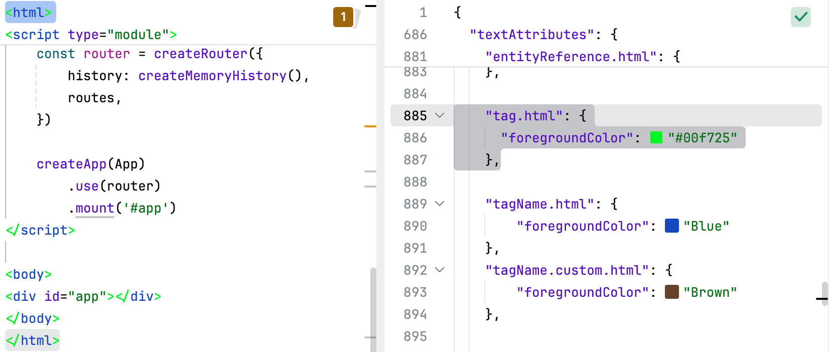 fleet textattributes tag html section json theme plugin