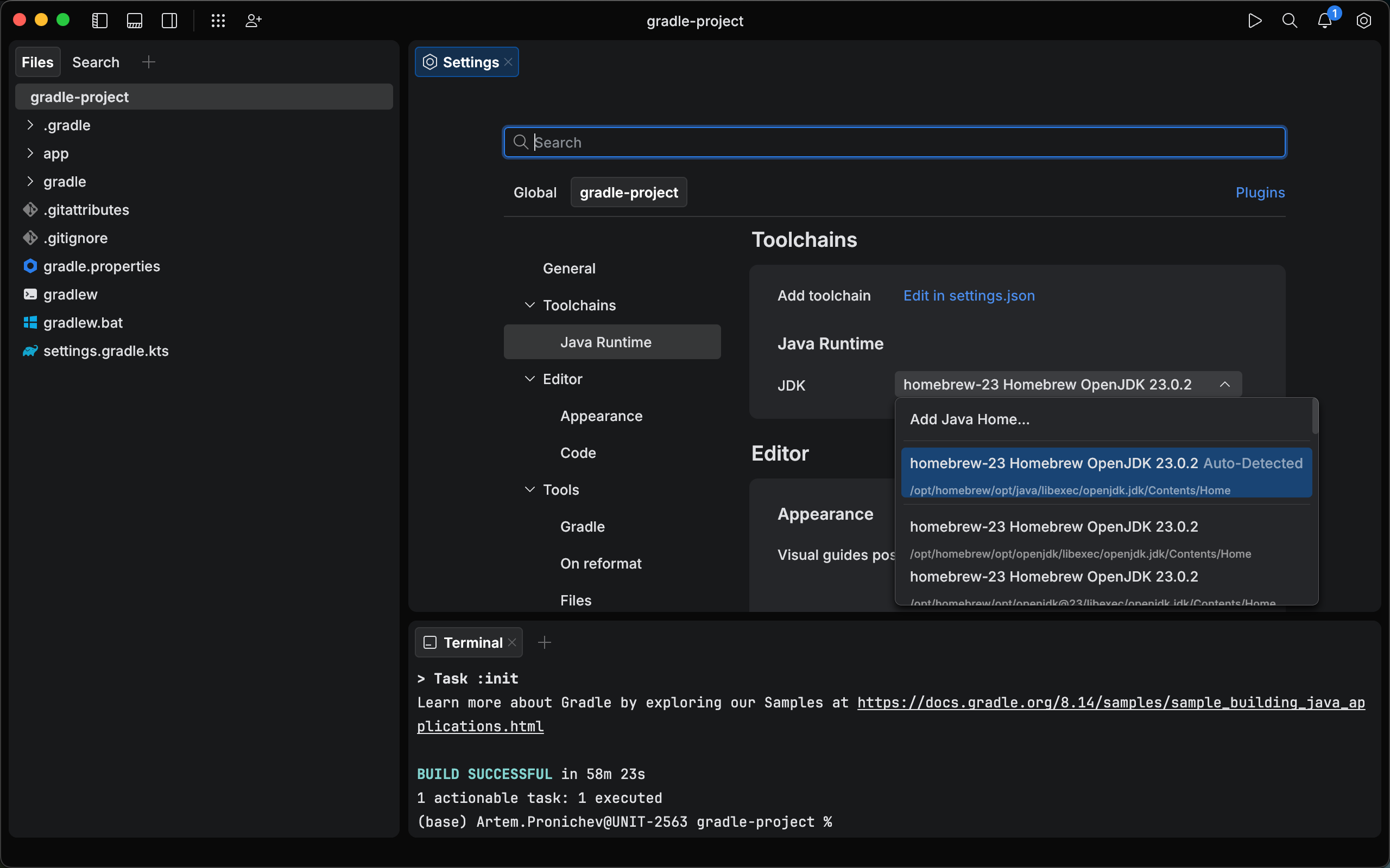 Getting started with Java | JetBrains Fleet Documentation