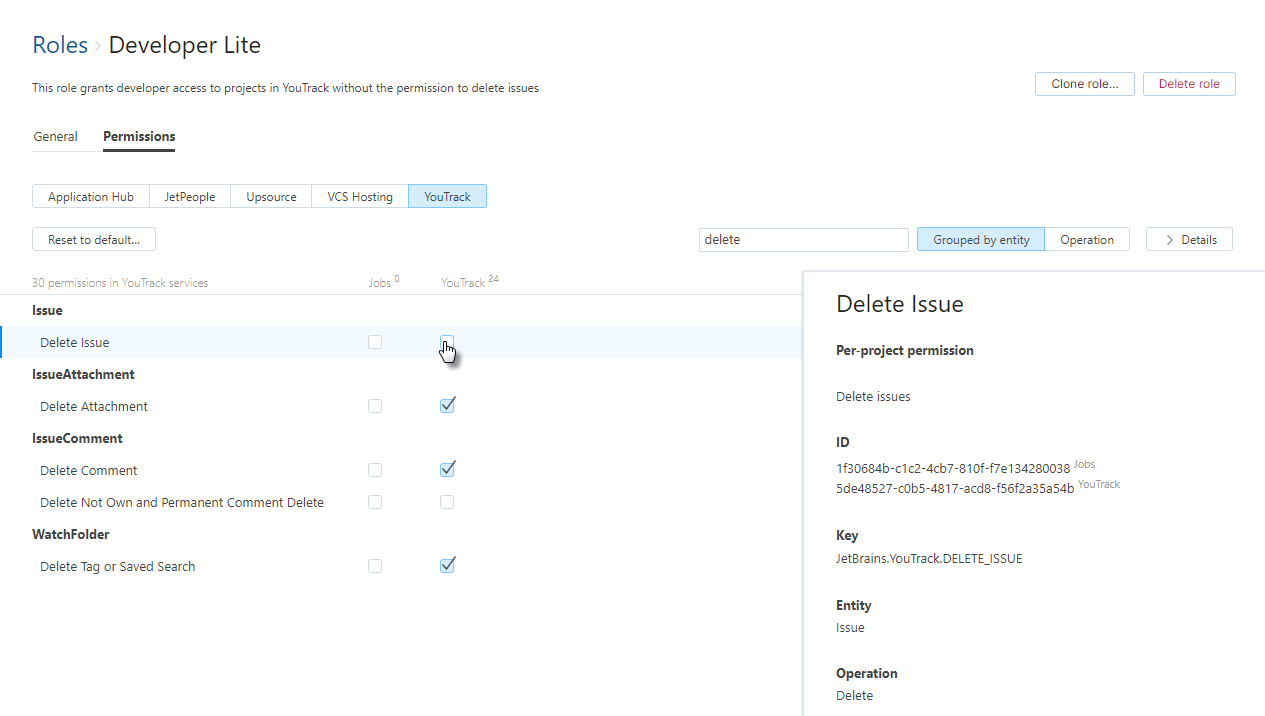 Clone issue update permissions Clone issue update permissions