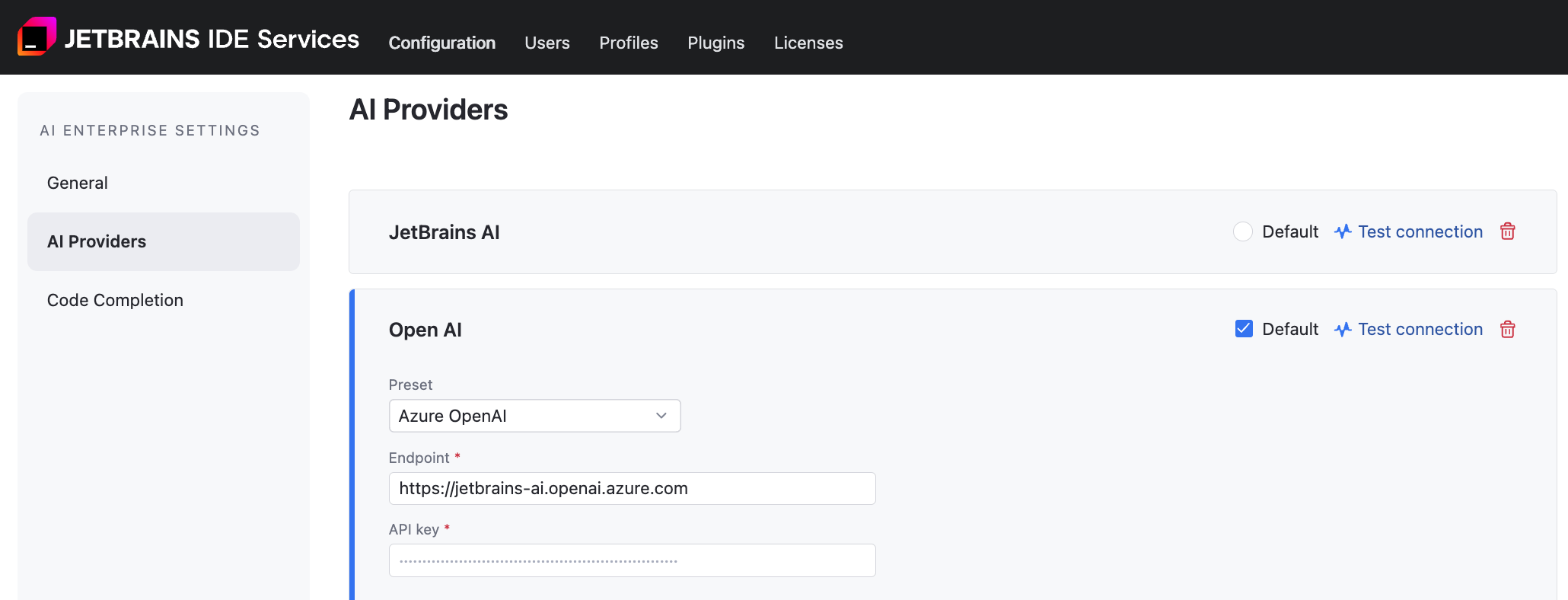 Aie Test Connection Aie Test Connection