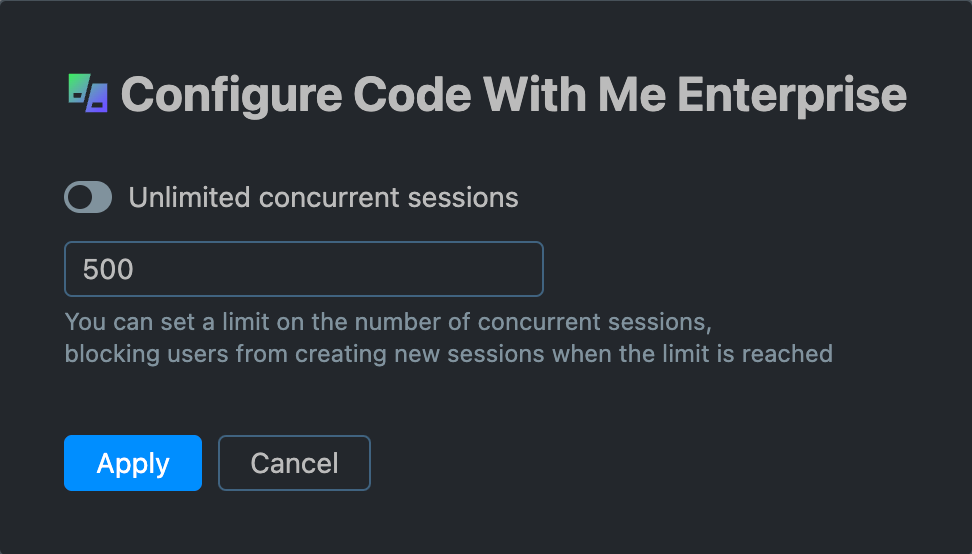 管理 Code With Me Enterprise | IDE Services Cloud 文档