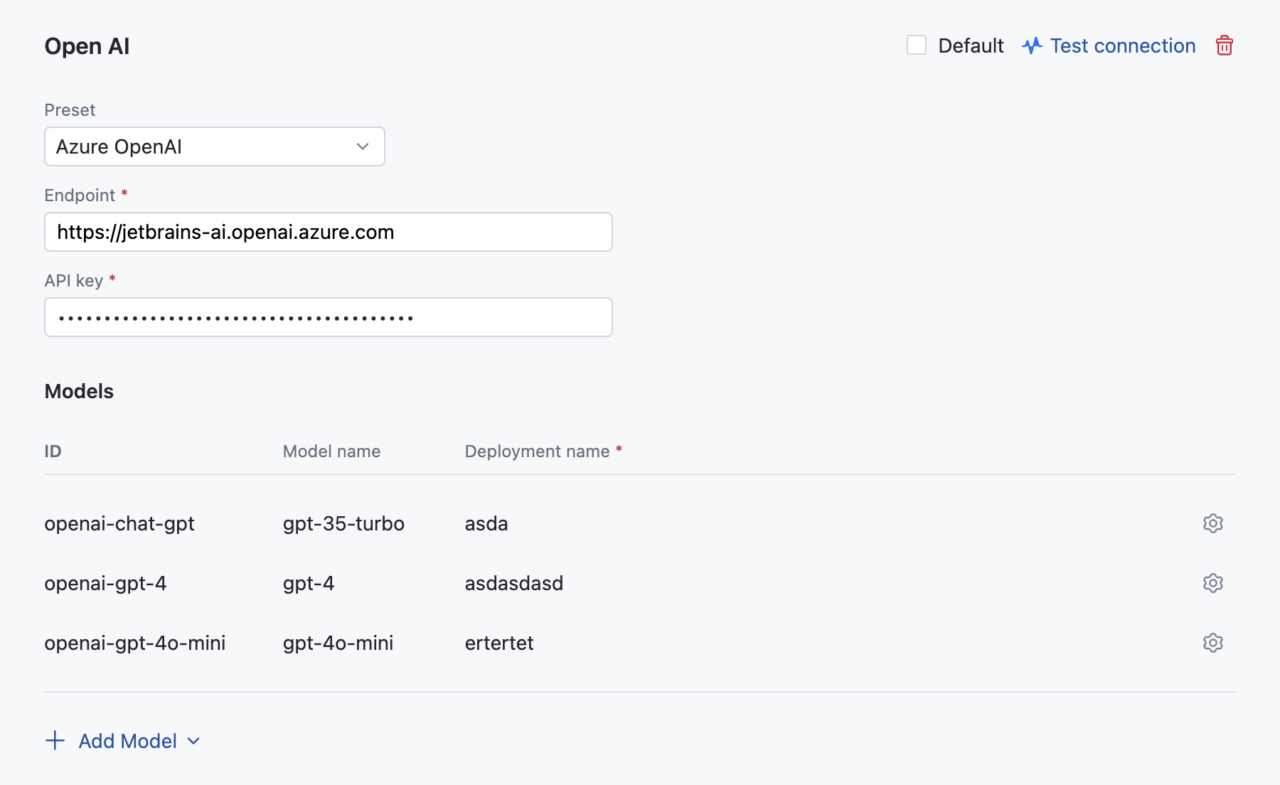 Configure Azure OpenAI Configure Azure OpenAI