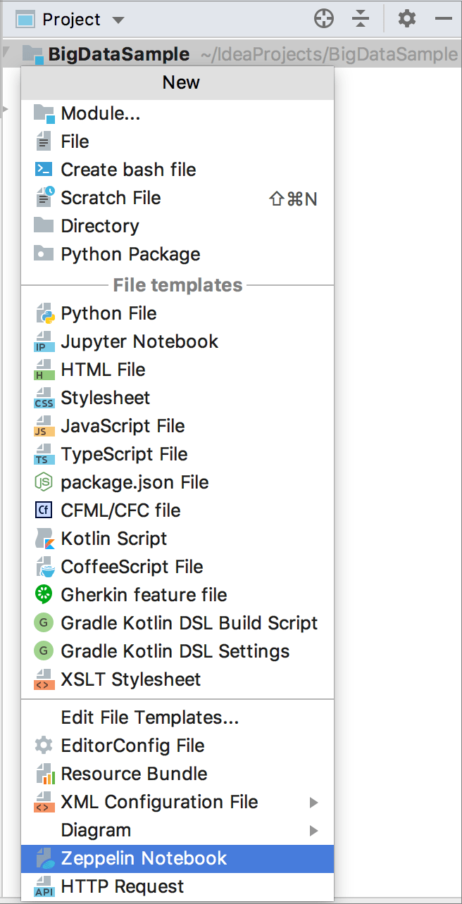 Adding a new local notebook Adding a new local notebook