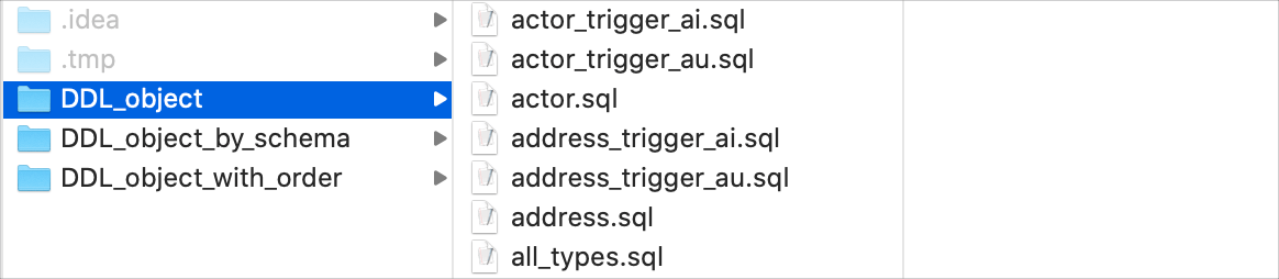 File per object File per object