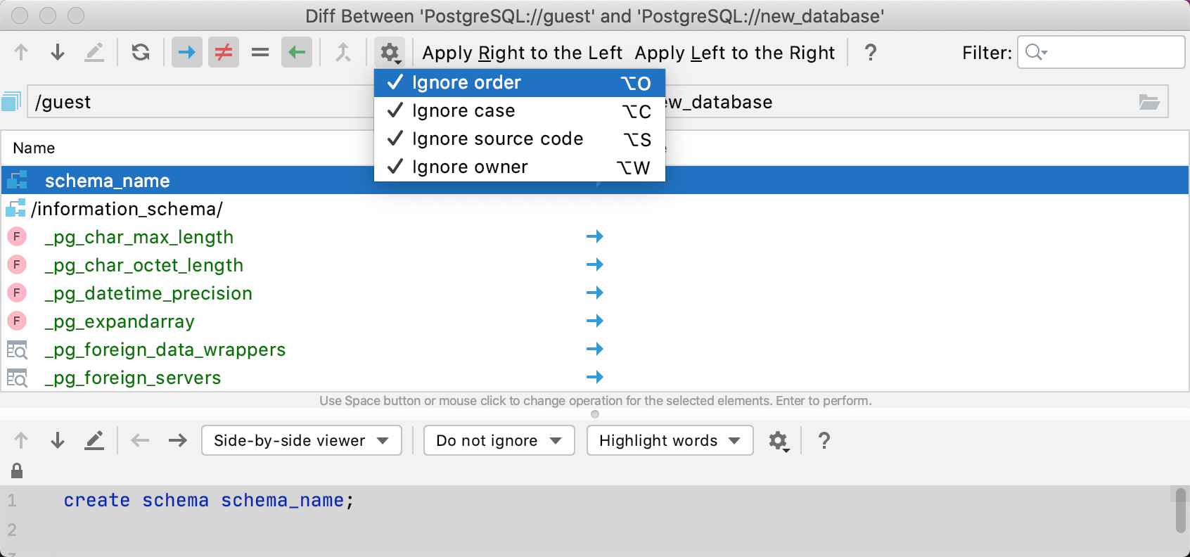 Generate a migration script Generate a migration script
