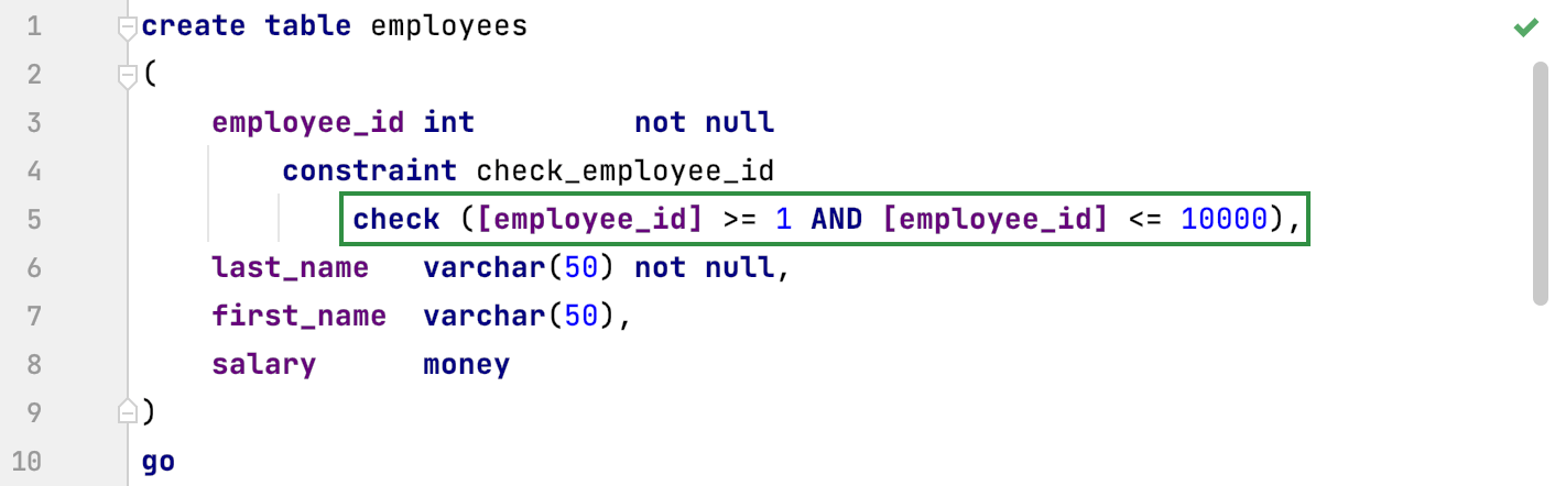 Place constraints inside column Place constraints inside column